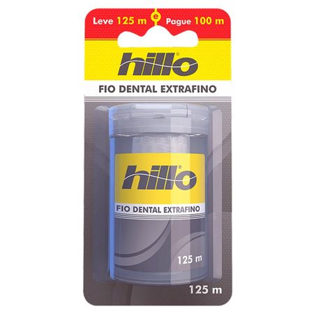 Fio Dental Hillo 100m Extra Fino