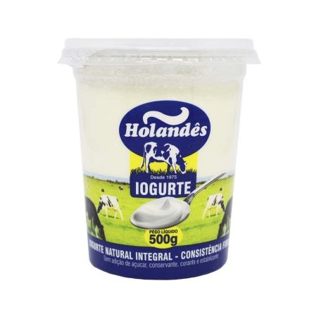 IOGURTE HOLANDES INTEGRAL 500G NATURAL