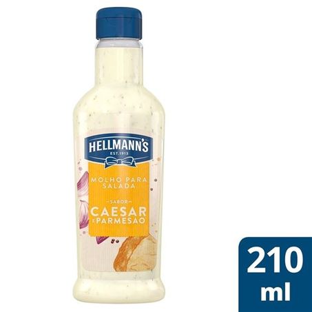 Molho salad hellmans 210ml ceasar parm