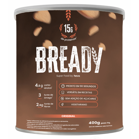 Bready Original Pão Low Carb 400g