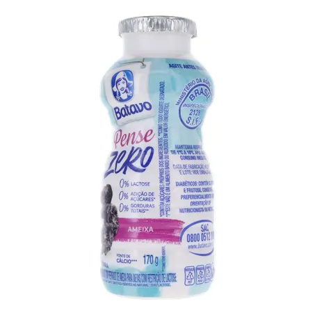 BEBIDA PENSE ZERO AMEIXA BATAVO 170G 360-3
