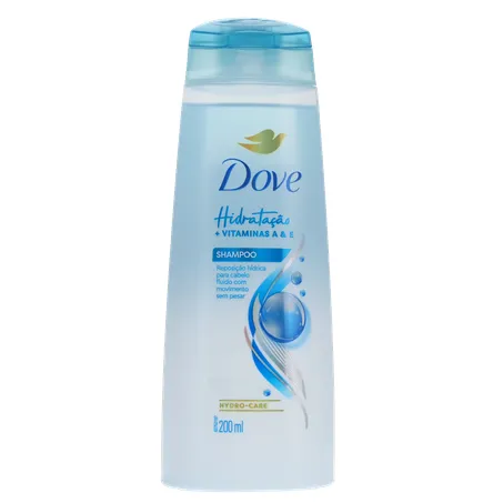 Shampo Dove Hidratação + Vitaminas A & B Squeeze 200ml 360-35
