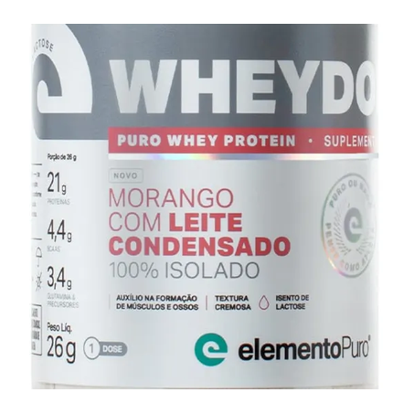 Wheydop Iso Monodose Morango 26g 360-3