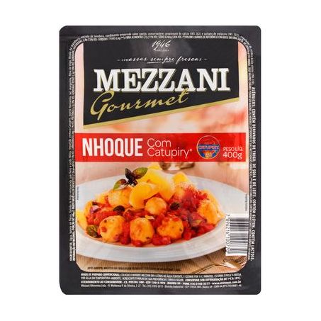 NHOQUE MEZZANI 400G COM CATUPIRY