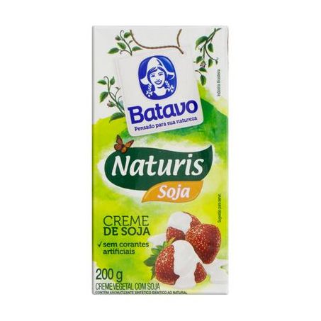 Creme soja batavo 200g