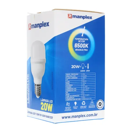 Lâmpada mundilux pera 20w 360-6