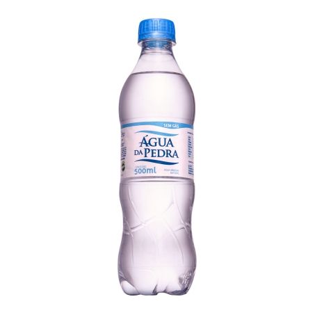 Agua mineral agua da pedra s/gas 500ml