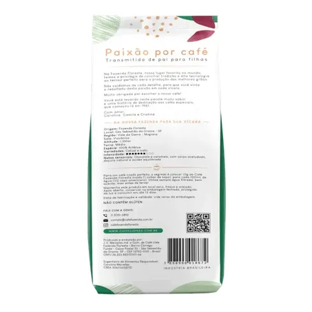 Fazenda Floresta Café Torrado E Moído Clássico 250G 360-1