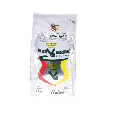 ERVA MATE REI VERDE NATURAL C/AÇÚCAR 1KG 360-2