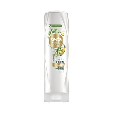 Condicionador seda 325ml natural bambu e biotina