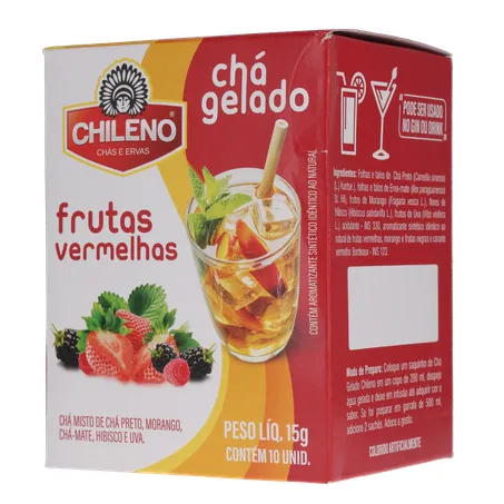 Cha chileno gelado frutas vermelhas 15g 360-3