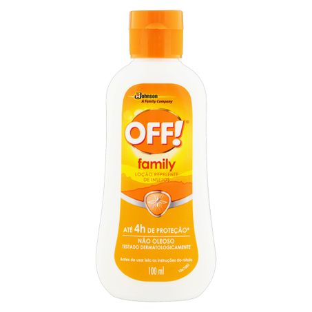 REPELENTE LOÇÃO OFF! FAMILY FRASCO 100ML