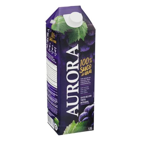 Suco de uva aurora integral tp 1.5l