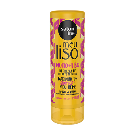 Defrisante Salon Line Meu Liso Amido de Milho Embalagem 200ML