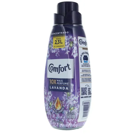 Amaciante comfort 500ml conc lavanda 360-4