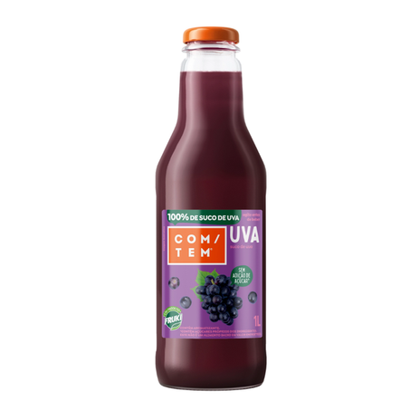 BEBIDA COM/TEM UVA GARRAFA 1L