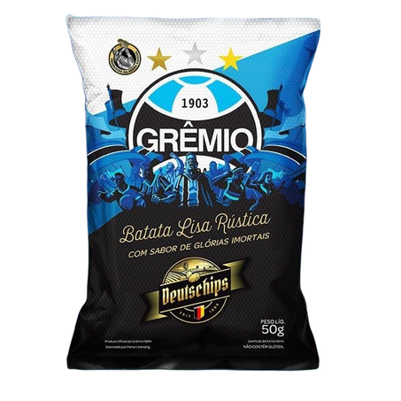 BATATA CHIPS DEUTSCHIPS 50G LISA GREMIO