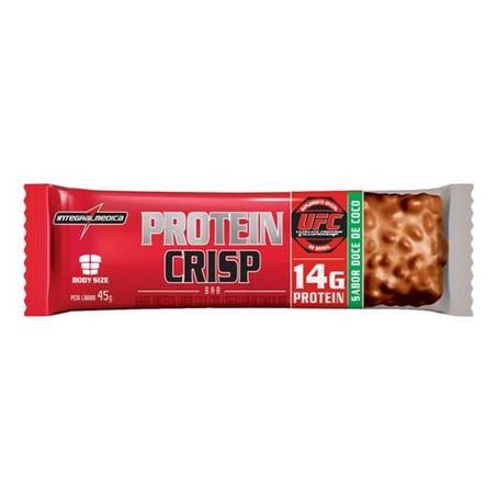 BARRA DE PROTEÍNA PROTEIN CRISP DOCE DE COCO INTEGRALMEDICA