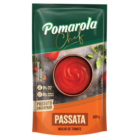 Molho de Tomate Pomarola 300g - Passata - Sachê