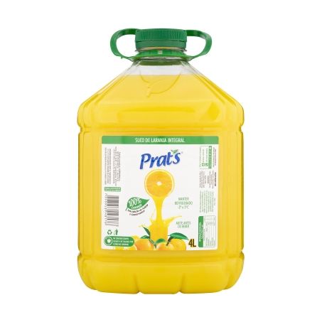 Suco Prats Refrigerado 3lt Laranja
