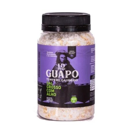 Sal Grosso Lo Guapo com Alho Pote 600G