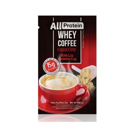 WHEY COFFEE 15G CAPUCCINO - ALL PROTEIN