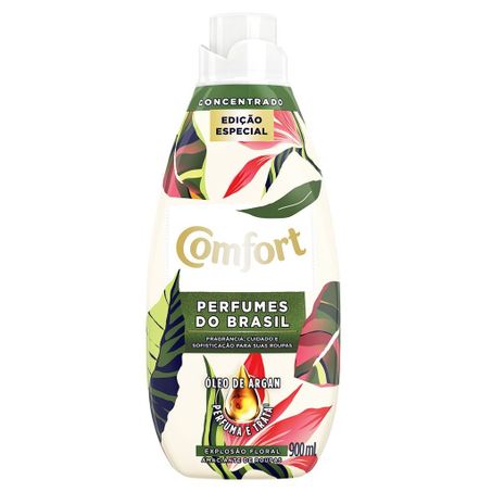 Amac conc. comfort 900ml explosao floral