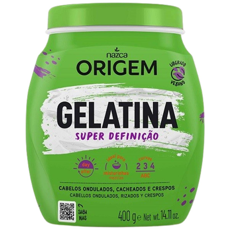 Gelatina Capilar Origem 400g - Super Definição