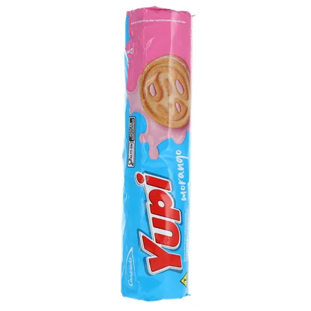 Biscoito recheado yupi morango 130g 360-35