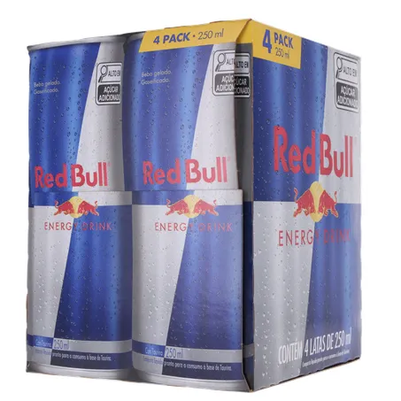ENERGETICO RED BULL 250ML 4UN 360-30