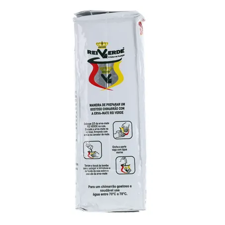 ERVA MATE REI VERDE NATURAL TRADICIONAL VÁCUO 1KG 360-3