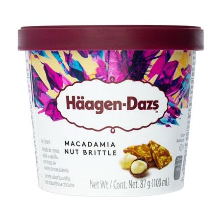 SORVETE HAAGEN-DAZS 100ML MACADAMIA
