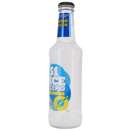 Bebida 51 Ice Sem Álcool Zero Açúcar 3 Limões Vidro 275ml 
  360-4