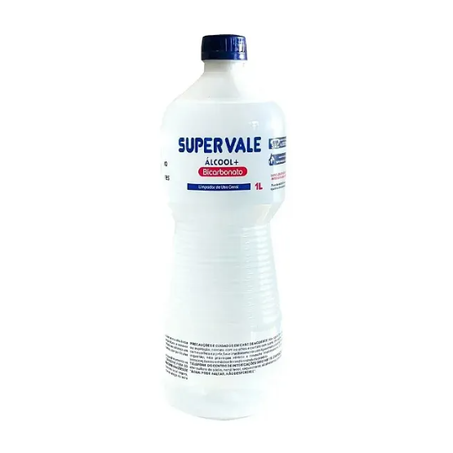 ÁLCOOL LÍQUIDO + BICARBONATO 1L SUPER VALE