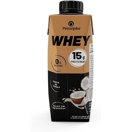 Bebida lactea piracan whey coco 15g 250ml