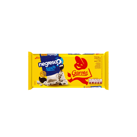 Chocolate Barra Garoto Negresco 80g