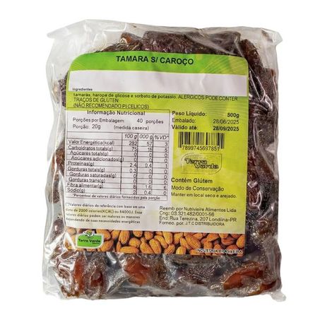 TAMARA SEM CAROÇO 500G TERRA VERDE