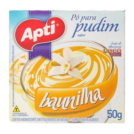 Pudim apti baunilha 50g