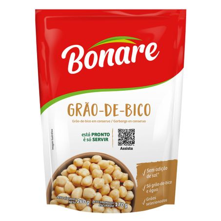 Grão de Bico Pronto Bonare 170G