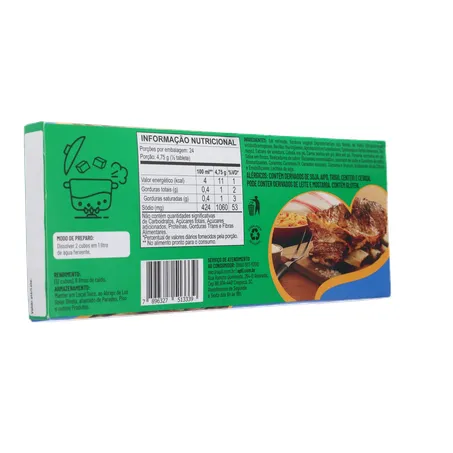 CALDO DE COSTELA EM CUBO APTI CAIXA 114G 360-14