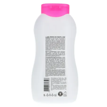 Loção hidratante denomax rosa mosqueta argan 470g 360-18