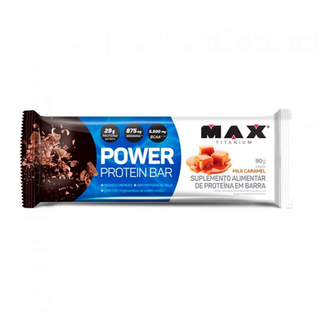 Barrinha Max Titanium Power 90g Milk Caramel