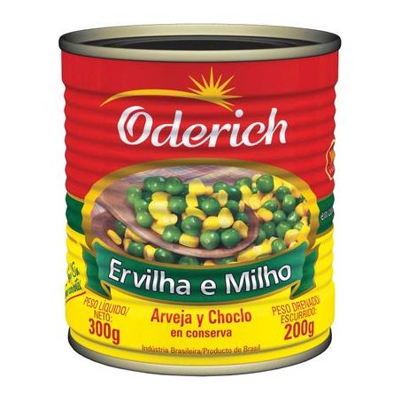 Ervilha E Milho Oderich Lata 200G