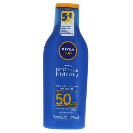 PROTETOR SOLAR NIVEA SUN PROTECT&HIDRATA FPS50 125ML 360-0