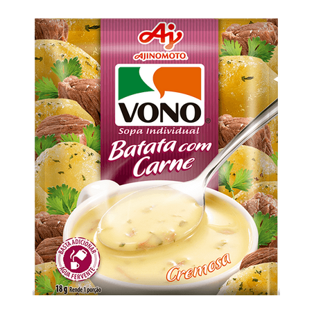 Sopa vono instantanea batata c-carne 18g