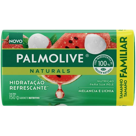 SABONETE PALMOLIVE REFRESCANT MELANCIA/LICHIA 150G