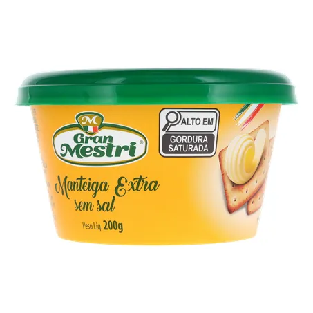 MANTEIGA GRAN MESTRI SEM SAL EXTRA POTE 200G 360-3