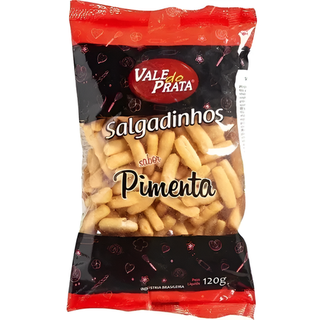 Vale Prata Salgadinho Pimenta 120G