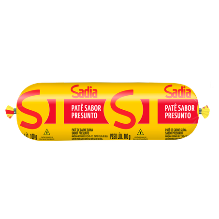 Pate Sadia Presunto 100g