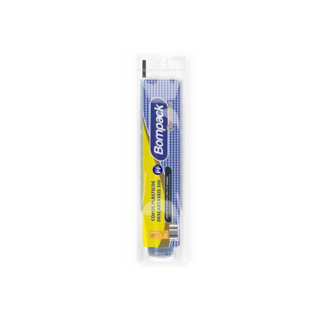 Copo Descartável Branco Bompack com 100 Unidades 300Ml
